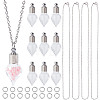 DIY Perfume Bottle Necklace Making Kit DIY-SC0020-71-1