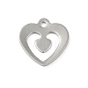 Non-Tarnish 201 Stainless Steel Charms STAS-C108-45P-1