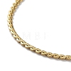 316 Surgical Stainless Steel Serpentine Chain Bracelet BJEW-M305-04G-2