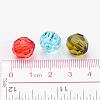 Transparent Acrylic Beads PL505Y-4
