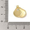 Brass Micro Pave Cubic Zirconia Pendants KK-S391-12G-3