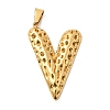 304 Stainless Steel Pendants STAS-C163-04A-G-1