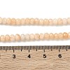 Dyed Natural Malaysia Jade Rondelle Beads Strands G-E316-2x4mm-36-3