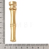 Golden Tone Brass Wax Seal Stamp Head with Bamboo Stick Shaped Handle STAM-K001-05G-F-4
