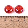 Transparent Acrylic European Beads OACR-E033-20H-3