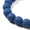 Natural Lava Rock Bead Strands G-L435-03-8mm-21-3