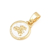 Brass Charms KK-E798-01A-G-2