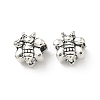 Alloy European Beads X-PALLOY-S079-078AS-2