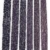 Electroplate Glass Beads Strands EGLA-A044-P6mm-B11-2