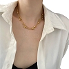 304 Stainless Steel Satellite Chain Necklaces BJEW-K257-06G-5