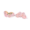 Picasso Transparent Glass Beads SEED-N012-05-3