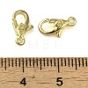 Brass Lobster Claw Clasps KK-B089-34G-3