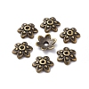 Tibetan Antique Bronze Metal Caps MLF0626Y-1