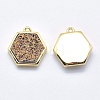 Druzy Resin Charms G-F551-A01-2