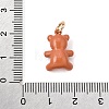 Printed Brass Pendants KK-CBAB1CA-10G-3