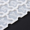 Capital Letter Pattern Puzzle Piece Silicone Molds DIY-L067-G01-5