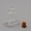 Glass Bottle Bead Containers AJEW-R045-16-2