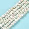 Natural Cultured Freshwater Pearl Beads Strands PEAR-E016-111-2
