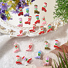 20Pcs 10 Styles Boot Baking Paint Glass Enamel Beads LAMP-TA0002-78A-5