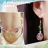 1 Strand Handmade Glod Sand Lampwork Beads Strands LAMP-PA0001-77C-5