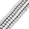 4 Strands 4 Styles Electroplated Non-magnetic Synthetic Hematite Beads Strands G-CW0001-12P-2