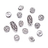 70pcs 7 Style Alloy Beads FIND-SW0001-15-2