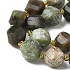 Natural Green Opal Beads Strands G-U023-A14-01-4