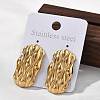 304 Stainless Steel Studs Earrings for Women EJEW-K306-27G-2