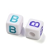Opaque Acrylic Beads OACR-I022-01B-2