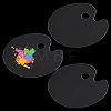 Plastic Watercolor Oil Palette AJEW-WH0696-656-8