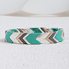 Zinc Alloy Arrow Pattern Multi-Color Cuff Bangles for Women FS-WG877A9-02-1