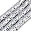 Electroplate Non-magnetic Synthetic Hematite Beads Strands X-G-T061-10A-1