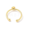 Brass Open Cuff Ring Settings LS-KK-G518-04G-02-3