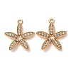 Alloy Rhinestone Pendants Cabochon Settings RB-CBAA987-10KCG-1