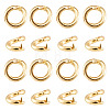20Pcs Brass Open Jump Rings KK-TA0008-76G-2