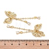 Rack Plating Brass Micro Pave Clear Cubic Zirconia Big Pendants KK-Z064-12G-04-3