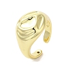 Rack Plating Brass Finger Ring RJEW-C072-10G-1