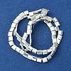 Electroplated Synthetic Non-Magnetic Hematite Beads Strands G-I360-O01-04-3