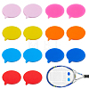 SUPERFINDINGS 14Pcs 7 Colors Speech Bubble Silicone Tennis Racquet Dampener AJEW-FH0004-58-1