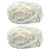 Soft Crocheting Polyester Yarn YCOR-FZC0001-01C-1