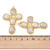 Natural Rainbow Moonstone Faceted Big Pendants KK-H516-27G-03-3