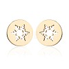 Christmas 304 Stainless Steel Stud Earrings WGE2D60-05-1