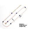 Fashion Elegant Plastic Imitation Pearl Chain Necklaces TS5370-2-1