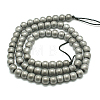 Non-magnetic Synthetic Hematite Beads Strands X-G-K015-6mm-02F-4