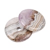 Natural Amethyst Lace Agate Pendants G-B196-01B-07-2