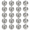 20Pcs Tibetan Style Alloy Beads TIBE-LP0001-06-1