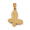 Polymer Clay Rhinestone Pendant STAS-P314-02G-2