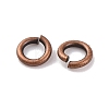 Brass Open Jump Rings KK-G514-01H-R-2