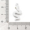 Alloy Rhinestone Pendants FIND-U026-21P-3