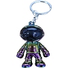 Plastic Astronaut Keychains KEYC-WH0024-02M-2